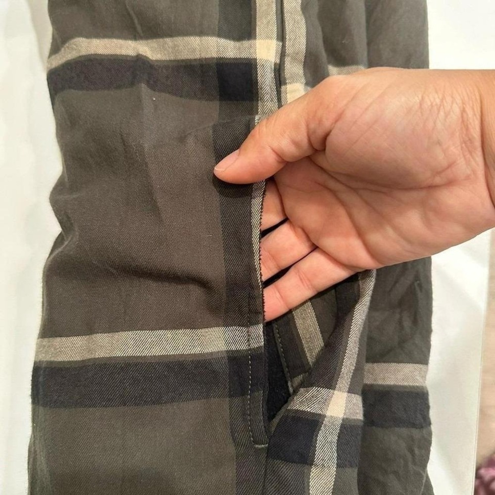 OLD NAVY Mens Plaid Cozy-Lined Shirt Jacket Gorpcore Lumberjack Workwear Large - Picture 8 of 8